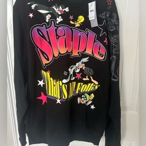Staple and Loney Tunes L NWT